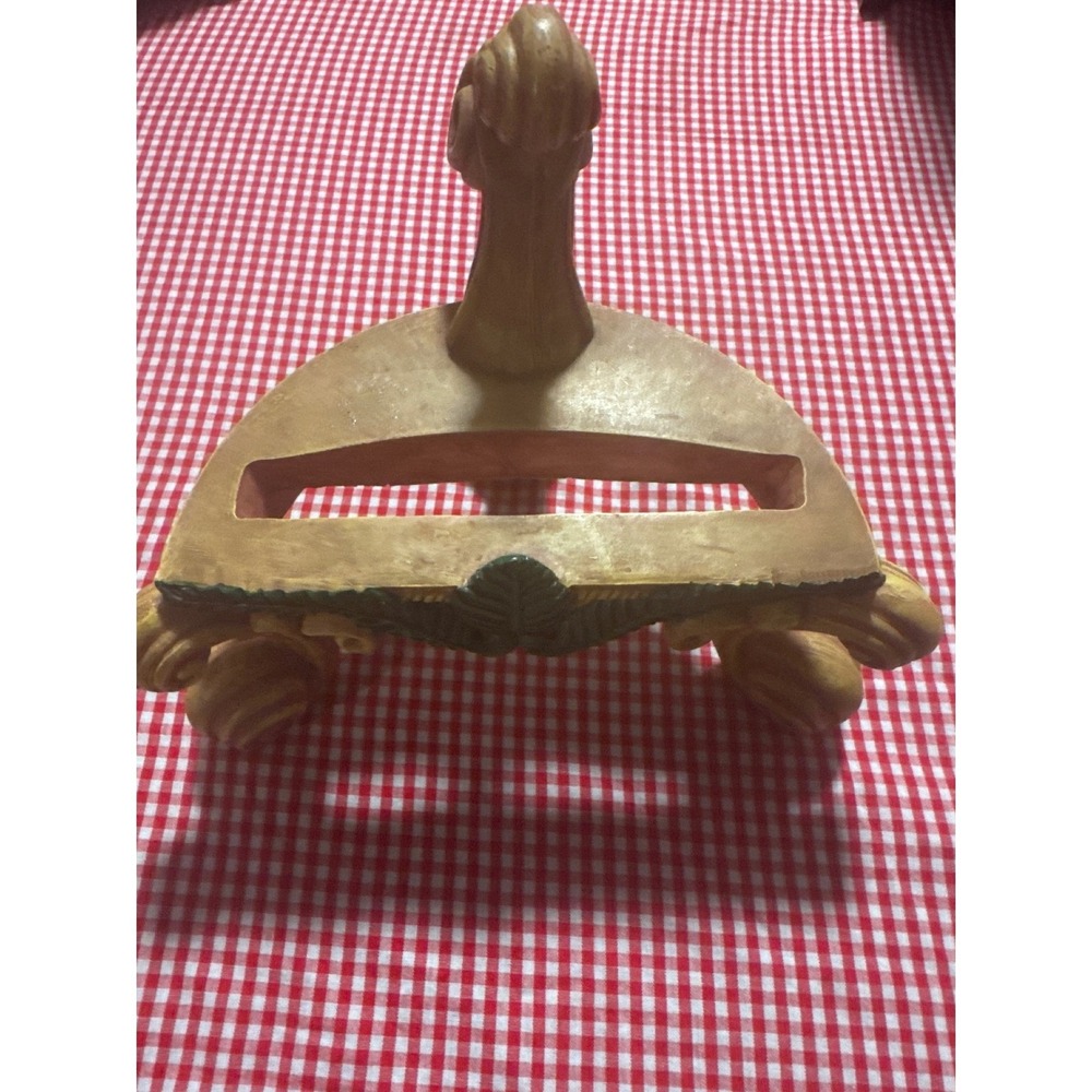 Vintage 1998 CBK Ltd Resin Moroccan Plate  Display Art‎ Easel Stand